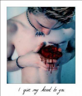 I give my heart to you ...